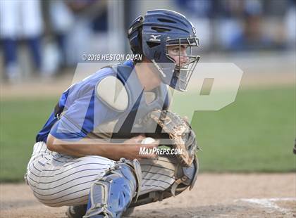 Thumbnail 2 in Dana Hills vs. Mater Dei (Game 2) photogallery.