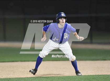 Thumbnail 1 in Dana Hills vs. Mater Dei (Game 2) photogallery.