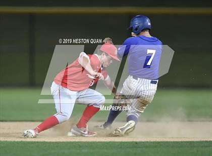 Thumbnail 2 in Dana Hills vs. Mater Dei (Game 2) photogallery.
