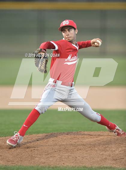 Thumbnail 2 in Dana Hills vs. Mater Dei (Game 2) photogallery.