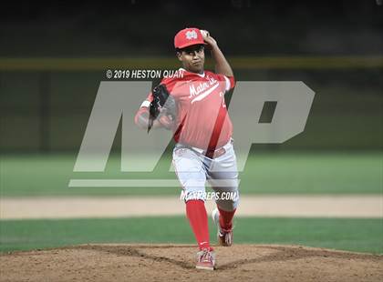 Thumbnail 2 in Dana Hills vs. Mater Dei (Game 2) photogallery.