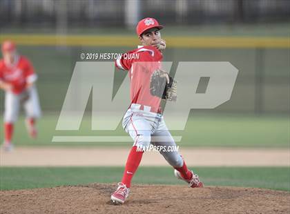 Thumbnail 1 in Dana Hills vs. Mater Dei (Game 2) photogallery.