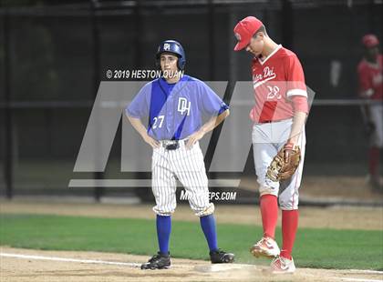 Thumbnail 3 in Dana Hills vs. Mater Dei (Game 2) photogallery.