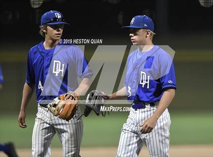 Thumbnail 1 in Dana Hills vs. Mater Dei (Game 2) photogallery.