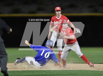 Thumbnail 2 in Dana Hills vs. Mater Dei (Game 2) photogallery.