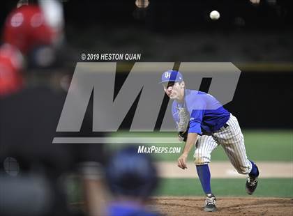 Thumbnail 3 in Dana Hills vs. Mater Dei (Game 2) photogallery.