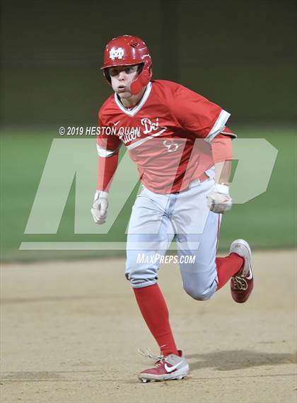 Thumbnail 3 in Dana Hills vs. Mater Dei (Game 2) photogallery.