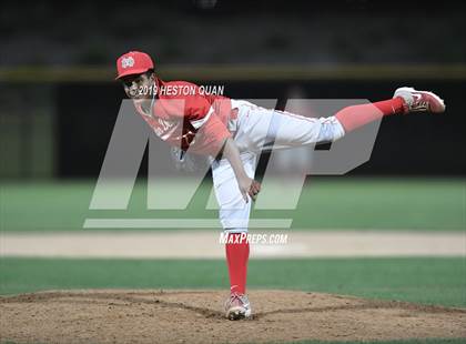 Thumbnail 1 in Dana Hills vs. Mater Dei (Game 2) photogallery.
