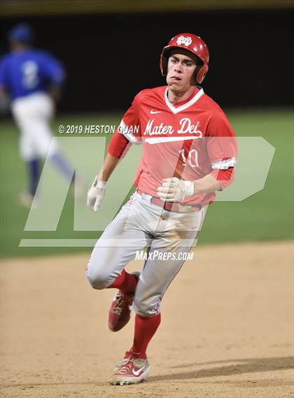 Thumbnail 1 in Dana Hills vs. Mater Dei (Game 2) photogallery.