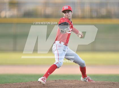 Thumbnail 1 in Dana Hills vs. Mater Dei (Game 2) photogallery.
