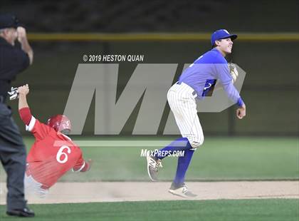 Thumbnail 3 in Dana Hills vs. Mater Dei (Game 2) photogallery.