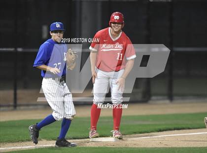 Thumbnail 3 in Dana Hills vs. Mater Dei (Game 2) photogallery.