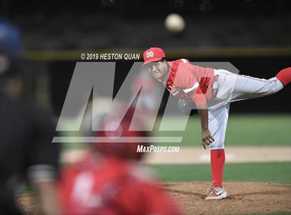 Thumbnail 2 in Dana Hills vs. Mater Dei (Game 2) photogallery.