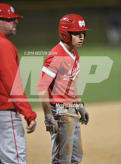 Thumbnail 2 in Dana Hills vs. Mater Dei (Game 2) photogallery.