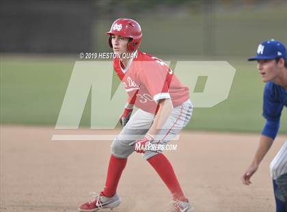 Thumbnail 3 in Dana Hills vs. Mater Dei (Game 2) photogallery.