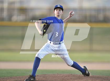 Thumbnail 3 in Dana Hills vs. Mater Dei (Game 2) photogallery.