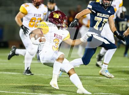 Thumbnail 2 in Woodrow Wilson vs. West Ranch (CIF SS Div 7 Quarter Final) photogallery.