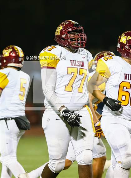 Thumbnail 3 in Woodrow Wilson vs. West Ranch (CIF SS Div 7 Quarter Final) photogallery.