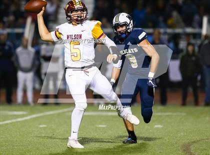 Thumbnail 1 in Woodrow Wilson vs. West Ranch (CIF SS Div 7 Quarter Final) photogallery.