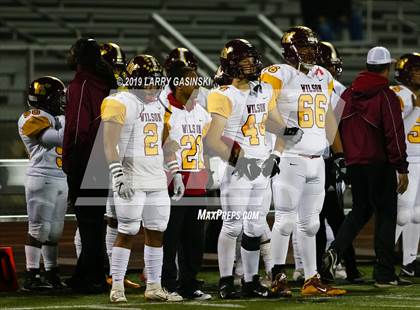 Thumbnail 3 in Woodrow Wilson vs. West Ranch (CIF SS Div 7 Quarter Final) photogallery.