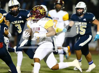 Thumbnail 1 in Woodrow Wilson vs. West Ranch (CIF SS Div 7 Quarter Final) photogallery.
