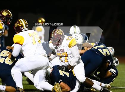 Thumbnail 1 in Woodrow Wilson vs. West Ranch (CIF SS Div 7 Quarter Final) photogallery.