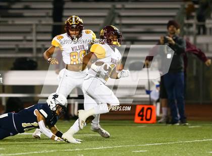 Thumbnail 1 in Woodrow Wilson vs. West Ranch (CIF SS Div 7 Quarter Final) photogallery.