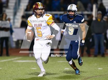 Thumbnail 2 in Woodrow Wilson vs. West Ranch (CIF SS Div 7 Quarter Final) photogallery.
