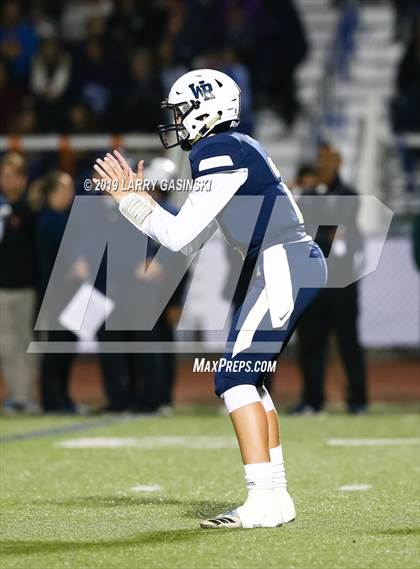Thumbnail 3 in Woodrow Wilson vs. West Ranch (CIF SS Div 7 Quarter Final) photogallery.