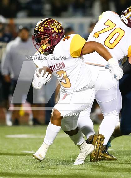 Thumbnail 2 in Woodrow Wilson vs. West Ranch (CIF SS Div 7 Quarter Final) photogallery.