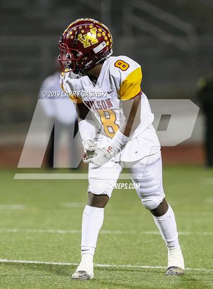 Thumbnail 2 in Woodrow Wilson vs. West Ranch (CIF SS Div 7 Quarter Final) photogallery.