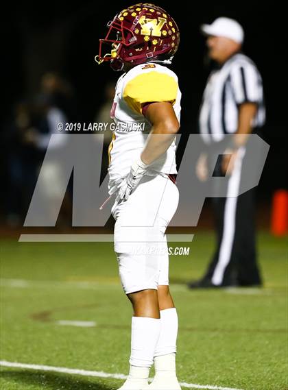 Thumbnail 3 in Woodrow Wilson vs. West Ranch (CIF SS Div 7 Quarter Final) photogallery.