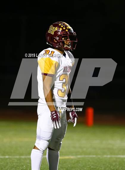 Thumbnail 3 in Woodrow Wilson vs. West Ranch (CIF SS Div 7 Quarter Final) photogallery.