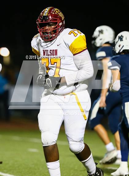 Thumbnail 2 in Woodrow Wilson vs. West Ranch (CIF SS Div 7 Quarter Final) photogallery.