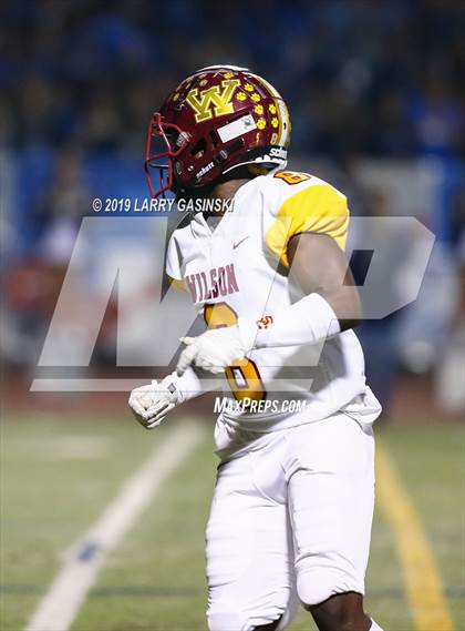 Thumbnail 3 in Woodrow Wilson vs. West Ranch (CIF SS Div 7 Quarter Final) photogallery.