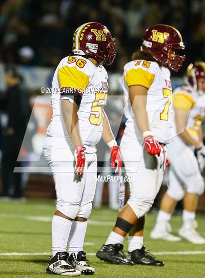 Thumbnail 3 in Woodrow Wilson vs. West Ranch (CIF SS Div 7 Quarter Final) photogallery.