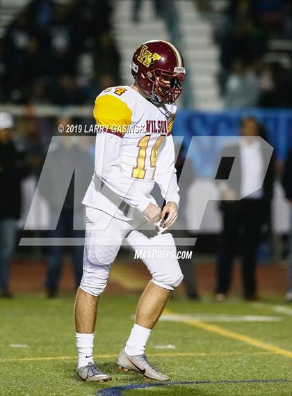Thumbnail 3 in Woodrow Wilson vs. West Ranch (CIF SS Div 7 Quarter Final) photogallery.