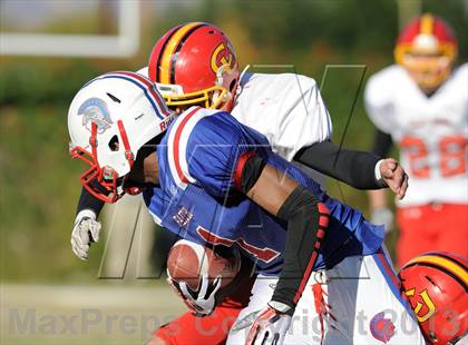 Thumbnail 2 in Coast Union @ Faith Baptist (CIF SS D1 8-Man Final) photogallery.