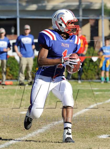 Thumbnail 2 in Coast Union @ Faith Baptist (CIF SS D1 8-Man Final) photogallery.