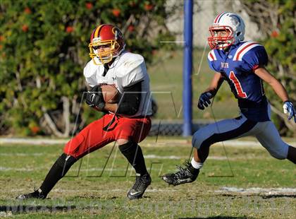 Thumbnail 1 in Coast Union @ Faith Baptist (CIF SS D1 8-Man Final) photogallery.