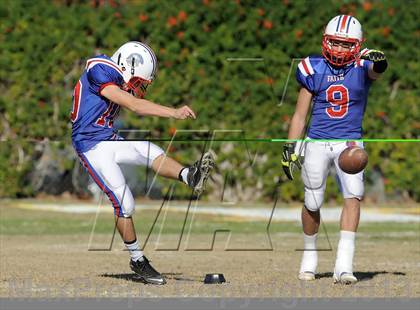 Thumbnail 3 in Coast Union @ Faith Baptist (CIF SS D1 8-Man Final) photogallery.