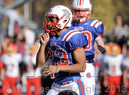 Thumbnail 1 in Coast Union @ Faith Baptist (CIF SS D1 8-Man Final) photogallery.