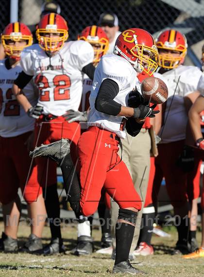 Thumbnail 2 in Coast Union @ Faith Baptist (CIF SS D1 8-Man Final) photogallery.