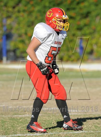 Thumbnail 2 in Coast Union @ Faith Baptist (CIF SS D1 8-Man Final) photogallery.
