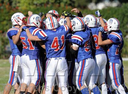 Thumbnail 1 in Coast Union @ Faith Baptist (CIF SS D1 8-Man Final) photogallery.