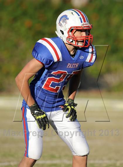 Thumbnail 1 in Coast Union @ Faith Baptist (CIF SS D1 8-Man Final) photogallery.