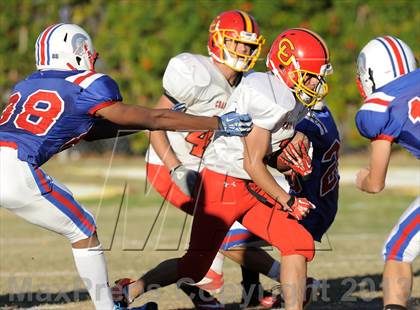 Thumbnail 2 in Coast Union @ Faith Baptist (CIF SS D1 8-Man Final) photogallery.