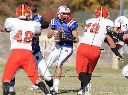 Thumbnail 2 in Coast Union @ Faith Baptist (CIF SS D1 8-Man Final) photogallery.