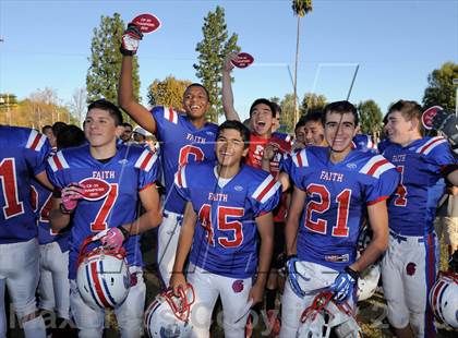 Thumbnail 3 in Coast Union @ Faith Baptist (CIF SS D1 8-Man Final) photogallery.