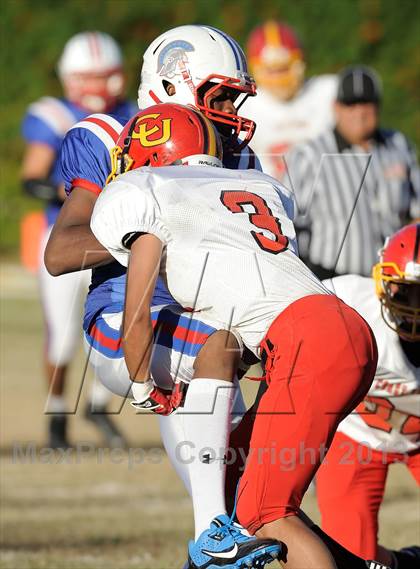 Thumbnail 1 in Coast Union @ Faith Baptist (CIF SS D1 8-Man Final) photogallery.